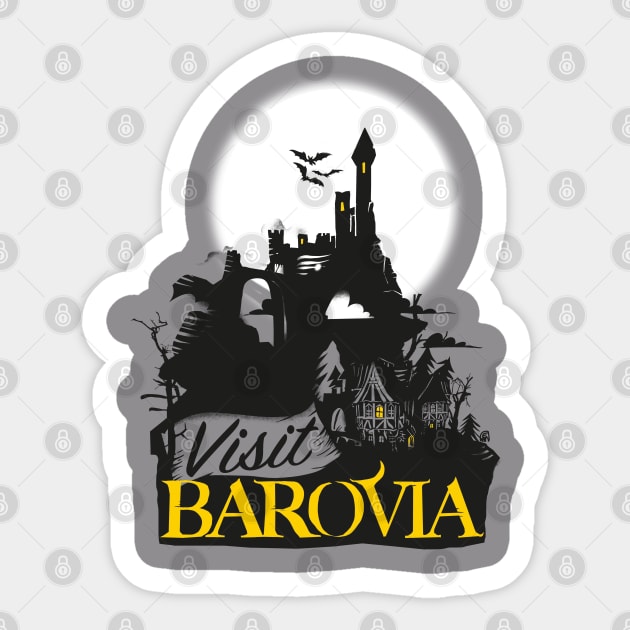 VISIT BAROVIA Sticker by Aftalnoran